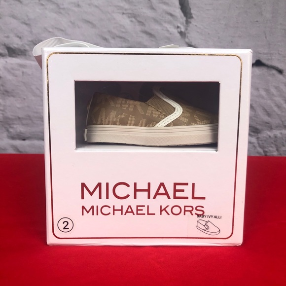 MICHAEL Michael Kors Baby Ivy Alli taupe shoes - Picture 5 of 6